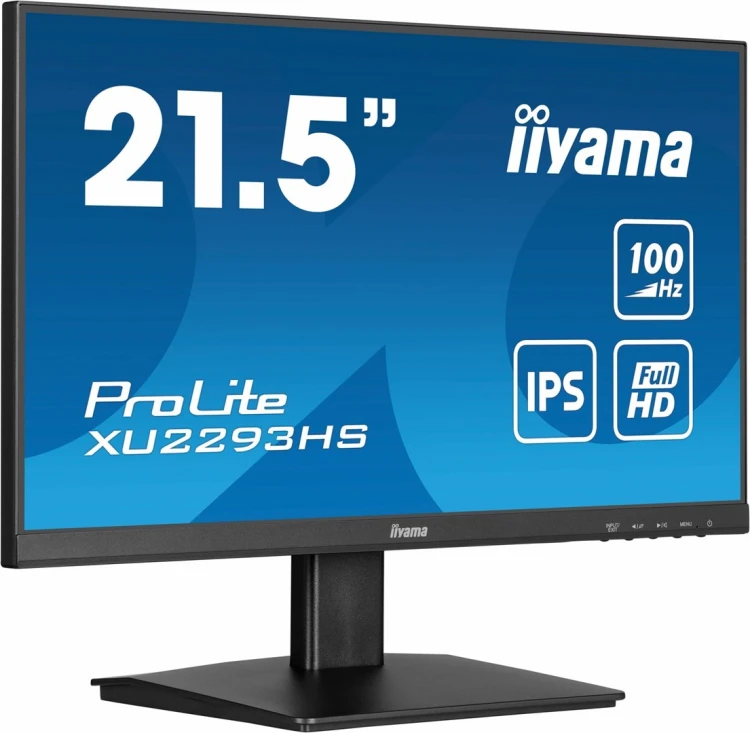iiyama ProLite XU2293HS-B6 monitor komputerowy 54,6 cm (21.5") 1920 x 1080 px Full HD LED Czarny