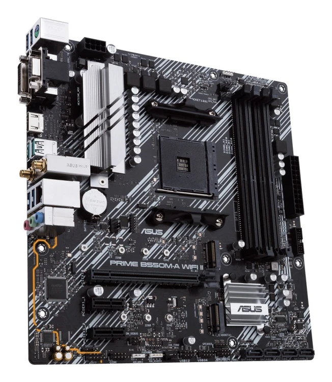Płyta główna ASUS PRIME B550M-A WIFI II AMD B550 Socket AM4 micro ATX