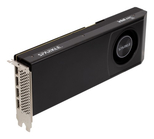 Błyszcząca dmuchawa Intel Arc B60 Pro 24 GB GDDR6