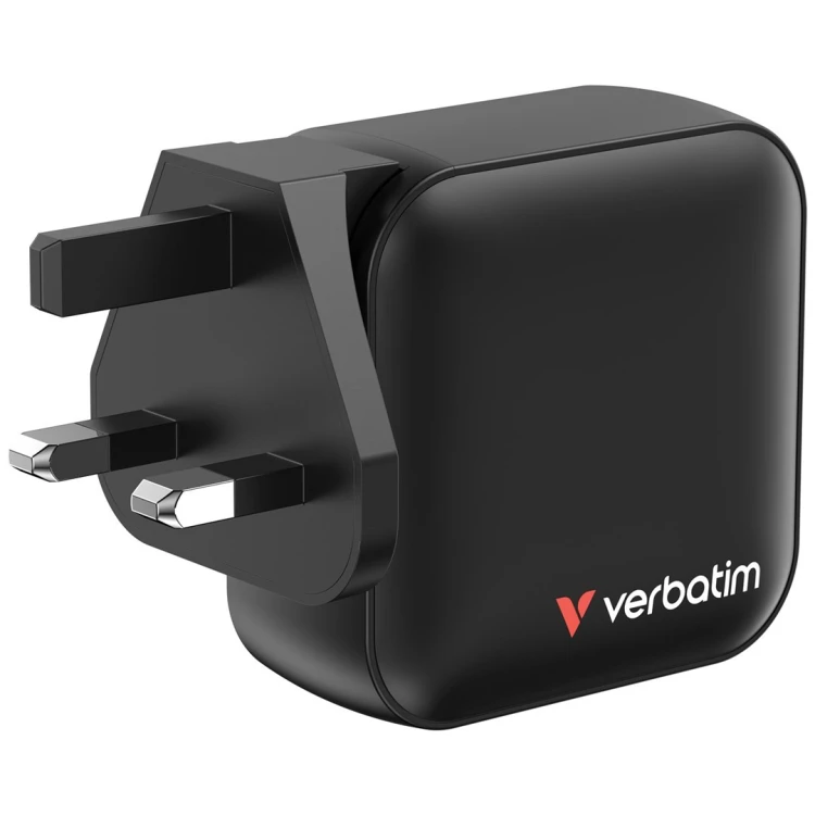 Verbatim Mini GaN Ładowarka 100W 3xUSB-C PD, 1xUSB-A QC 3.0