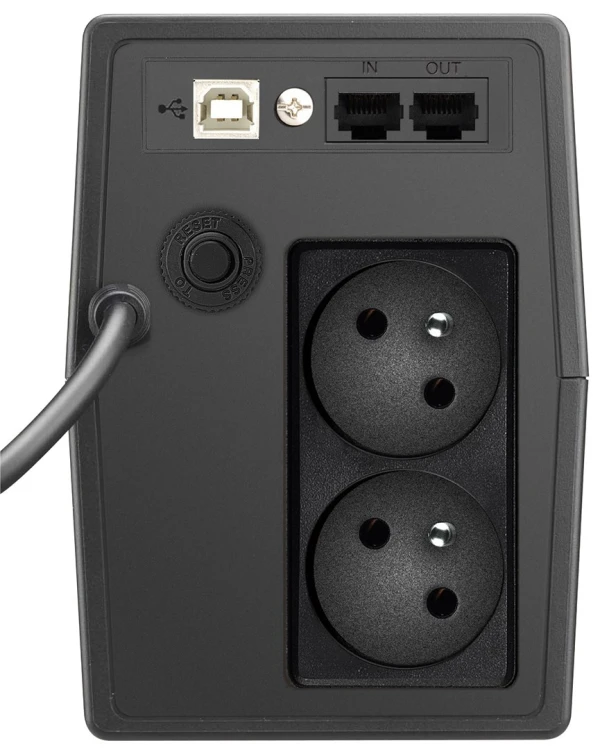 POWER WALKER UPS LINE-IN VI 600 SCL FR (2X PL 230V, RJ11/45 IN/OUT, USB, LCD)