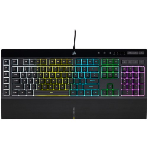 Corsair K55 RGB PRO klawiatura Gaming USB QWERTZ Niemiecki Czarny