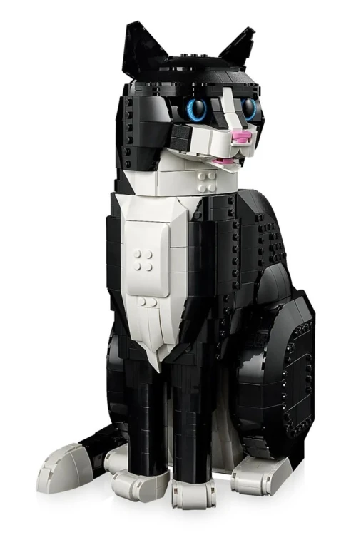 LEGO Ideas 21349 - Biało-czarny kot