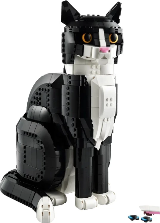 LEGO Ideas 21349 - Biało-czarny kot