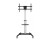 MOBILNY STOJAK+UCHWYT DO TV 37-86" 50KG S-11-AL ART Vesa 600x400