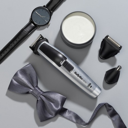 BaByliss 8-in-1 Titanium Srebrny, Czarny
