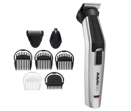 BaByliss 8-in-1 Titanium Srebrny, Czarny