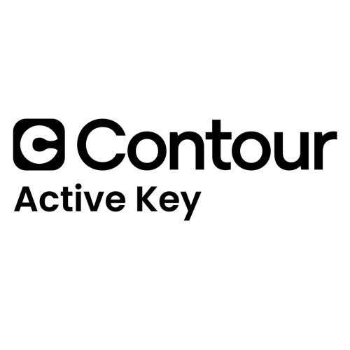 Contour Design Active Key AK-440 klawiatura Biuro USB QWERTZ Niemiecki Czarny