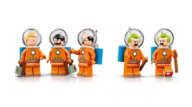 LEGO Ideas 21367 - Tintin i rakieta na Księżyc