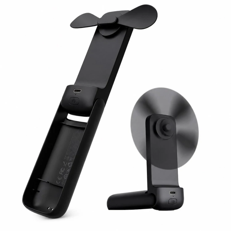 Aecooly Pocket 01 Składany wentylator ręczny, czarny