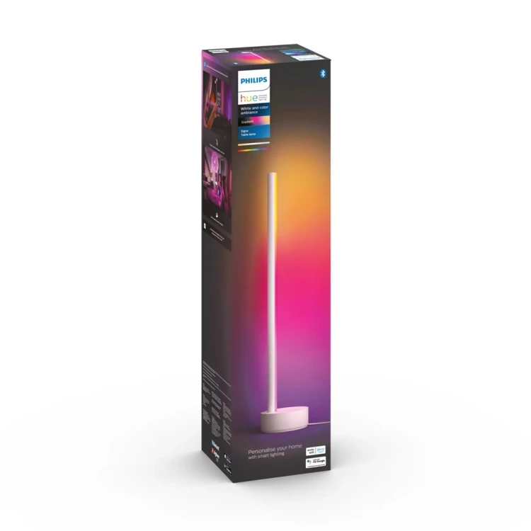 Lampa Philips Hue Signe gradient biurkowa balta