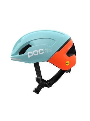 Kask rowerowy POCito Omne MIPS niebiesko pomaraĹ„czowy - 48/52
