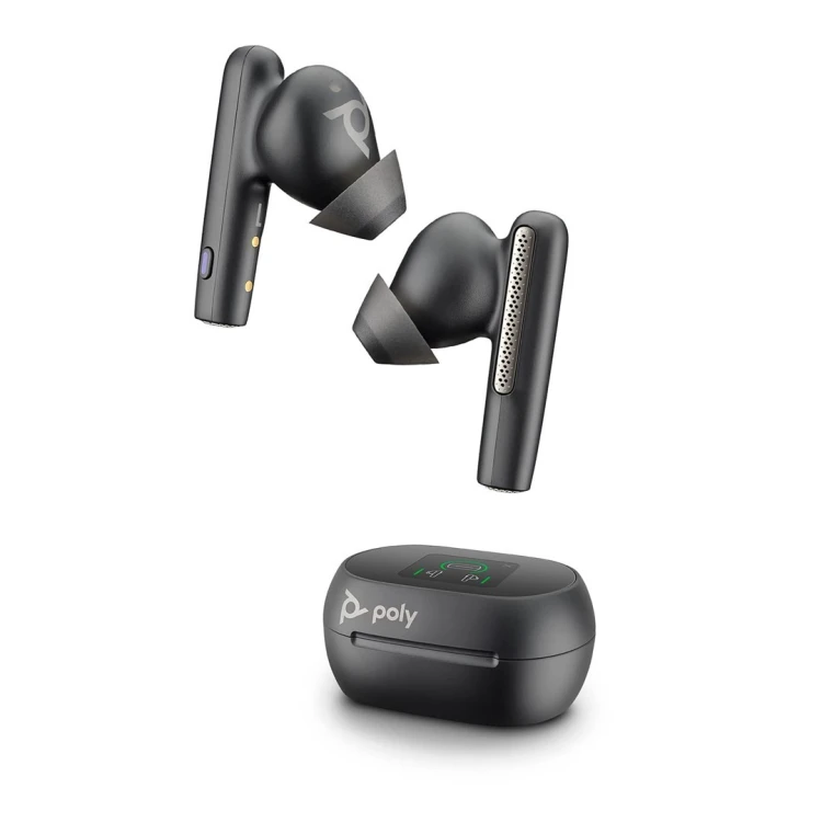 Słuchawki Voyager Free 60+ UC, USB-C, etui z ekranem dotykowym