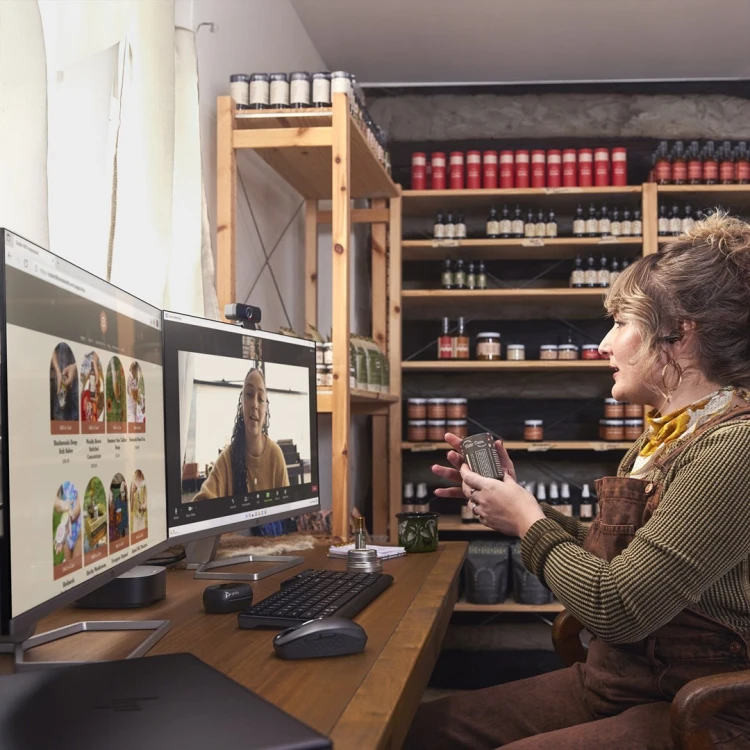 Słuchawki Voyager Free 60+ UC, USB-C, etui z ekranem dotykowym