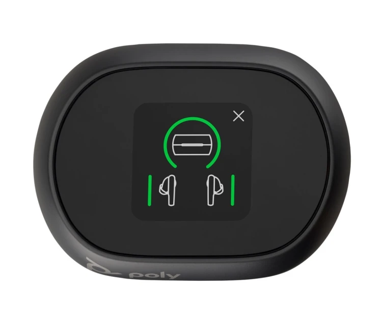 Słuchawki Voyager Free 60+ UC, USB-C, etui z ekranem dotykowym