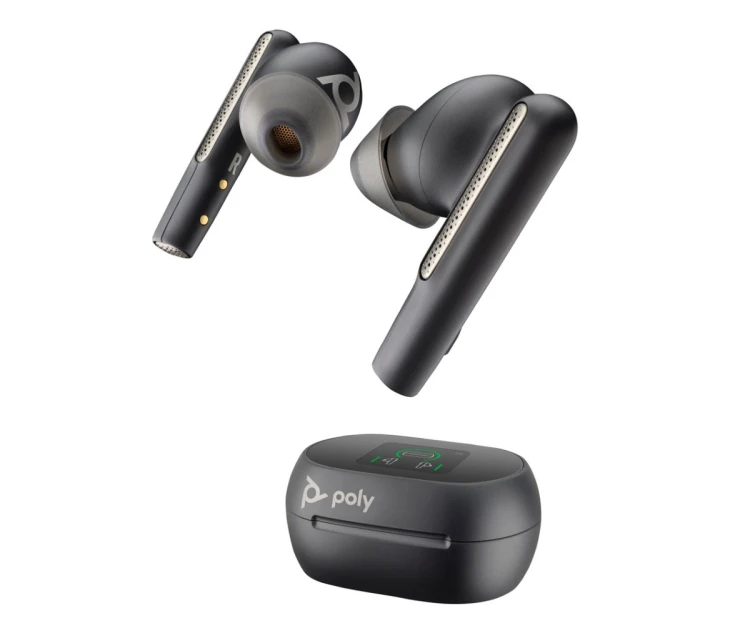 Słuchawki Voyager Free 60+ UC, USB-C, etui z ekranem dotykowym