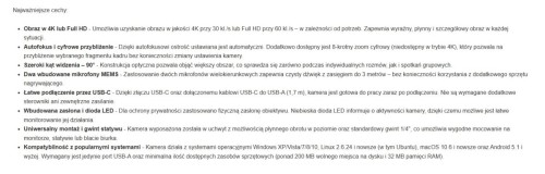 Kamera internetowa Avtek CAM4K