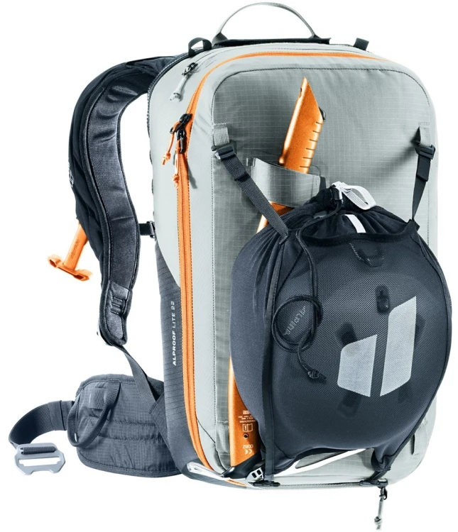 Deuter Alproof Lite 22 tin/black - plecak lawinowy