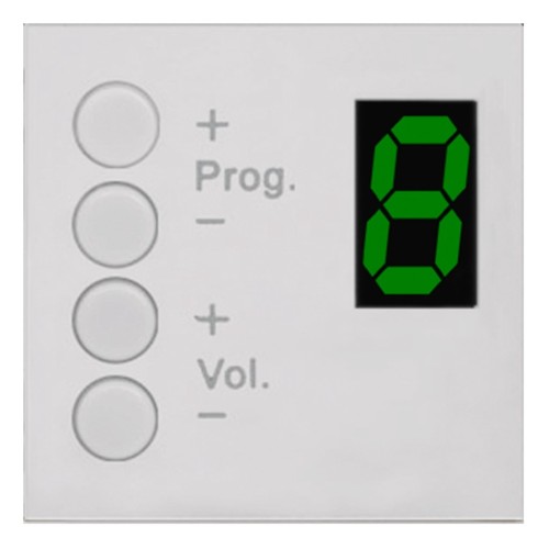 Ścienny panel sterujący AUDAC MWX45/W biały