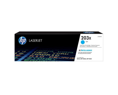 Wkład HP nr 203X HP203X HP 203X cyjan (CF541X)