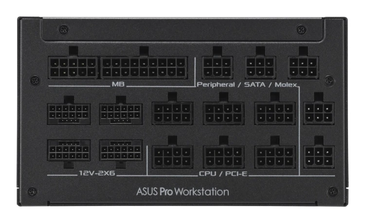 ASUS ASUS-PRO-WS-3000P moduł zasilaczy 3000 W 20+4 pin ATX ATX Czarny