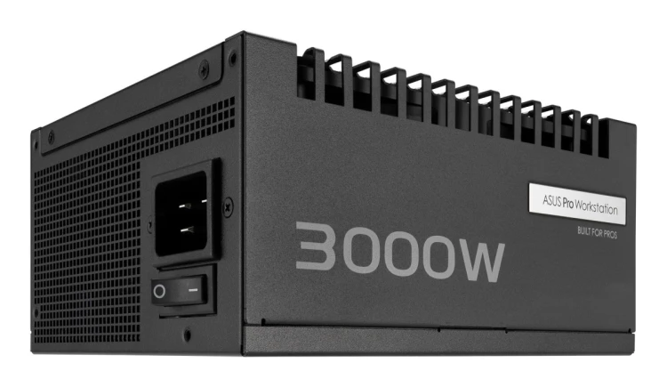 ASUS ASUS-PRO-WS-3000P moduł zasilaczy 3000 W 20+4 pin ATX ATX Czarny