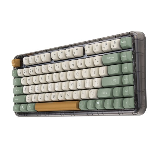 Klawiatura ASUS KD201 Jelly75 Wireless/Bluetooth Keyboard Milk White