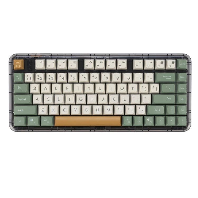 Klawiatura ASUS KD201 Jelly75 Wireless/Bluetooth Keyboard Milk White