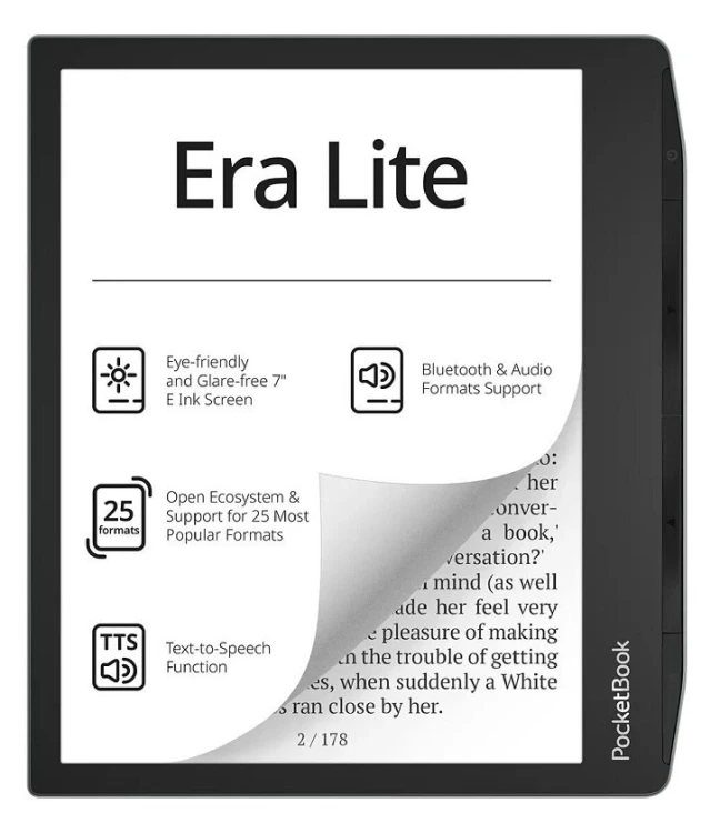 Czytnik E-booków PocketBook Era Lite 710 7" 16GB WI-FI Stone Green