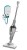Mop parowy Black & Decker Steam-Mop + SteaMitt, pojemność 0,5 l, moc 1600 W, kolor szary