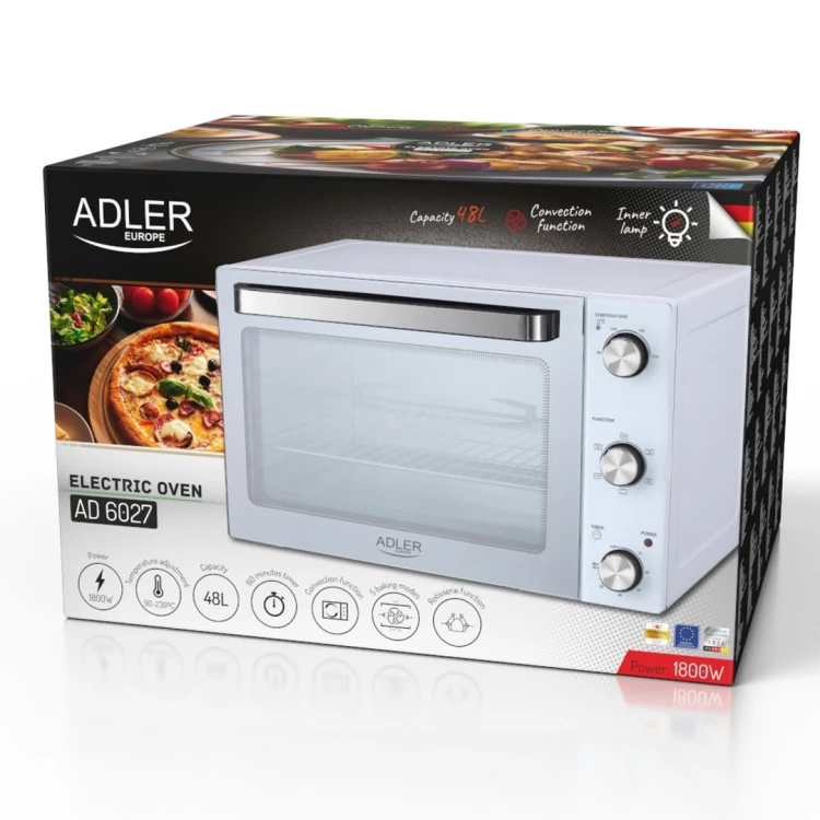 Piekarnik elektryczny 48L Adler Adler