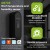 GREENBLUE ZEWNĘTRZNY CZUJNIK TEMPERATURY I WILGOTNOŚCI WIFI, ANDROID/IOS, 3.0V DC, LR03X2, IP65 GB741