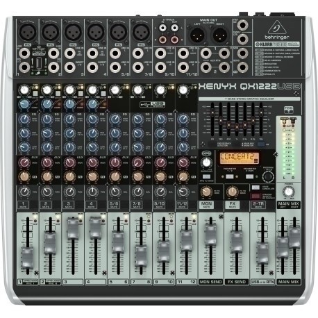 Behringer QX1222USB - Mikser audio