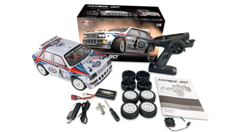 Samochód Amewi Hyper Go Lancia Delta HF Integrale Rallye/Drift 4WD 1:
