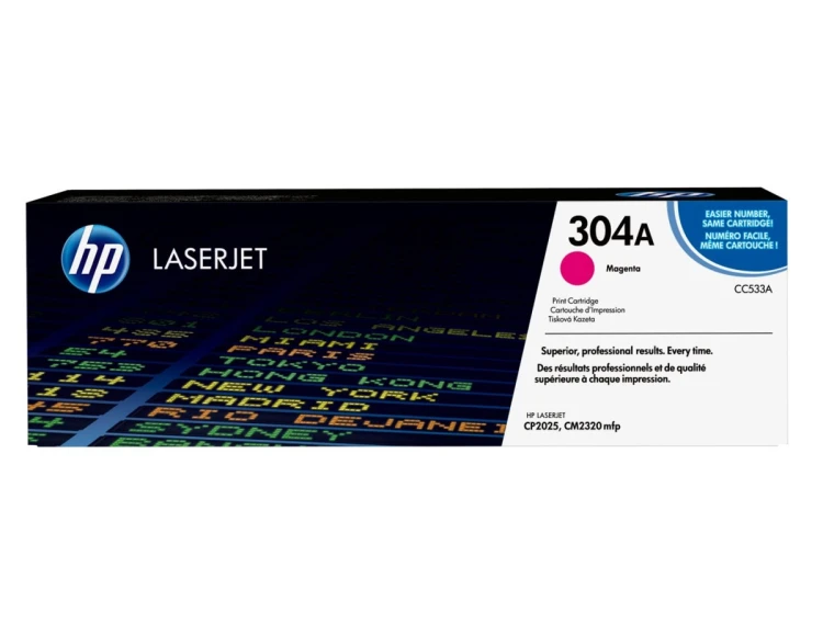 HP 304A oryginalny wkład z purpurowym tonerem LaserJet