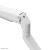 Neomounts DS70-250WH1 uchwyt / stojak do monitorów 88,9 cm (35") Biurko Biały