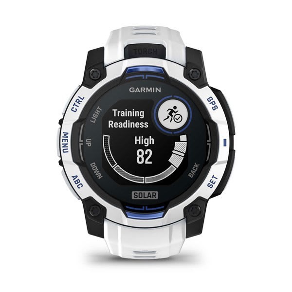 Zegarek sportowy Garmin Instinct 3 Solar 45mm Biały