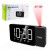 GREENBLUE RADIOBUDZIK CYFROWY LED Z PROJEKTOREM GREENBLUE,RADIO FM, ALARM, ZEGAR 12/24, ZASILANIE USB 5V DC + CR2032 GB172