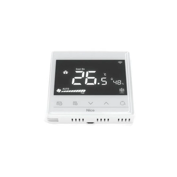 Termostat do sterowania ogrzewaniem podłogowym Nice Warm-Control White
