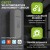 GREENBLUE CZUJNIK TEMPERATURY I WILGOTNOŚCI WIFI, ANDROID/IOS/ALEXA/GOOGLE HOME, 3.0V DC, LR03X2 GB737