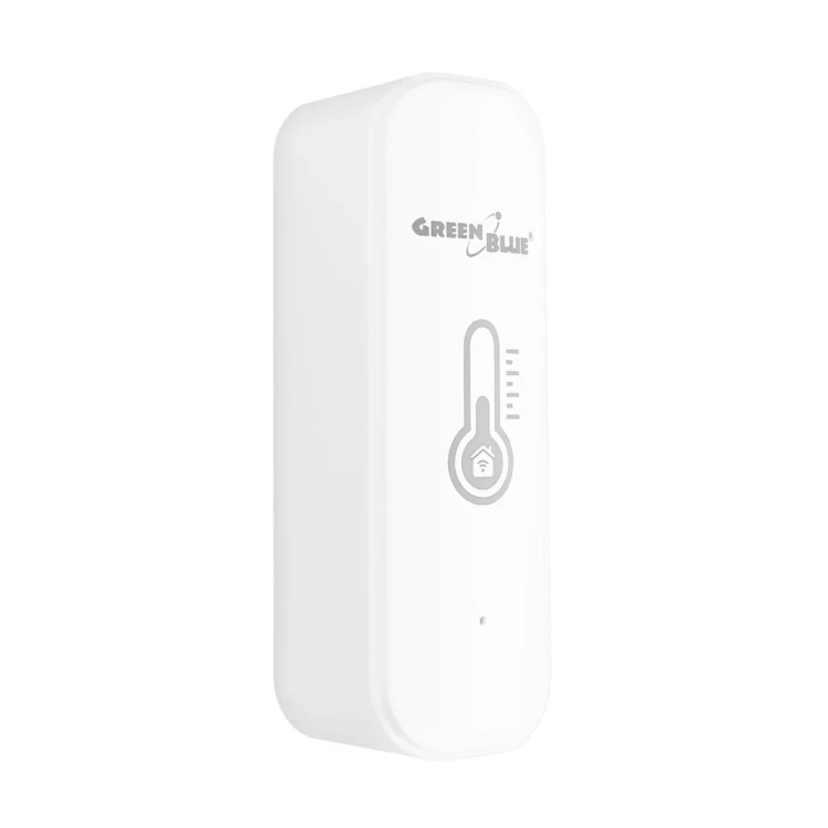 GREENBLUE CZUJNIK TEMPERATURY I WILGOTNOŚCI WIFI, ANDROID/IOS/ALEXA/GOOGLE HOME, 3.0V DC, LR03X2 GB737