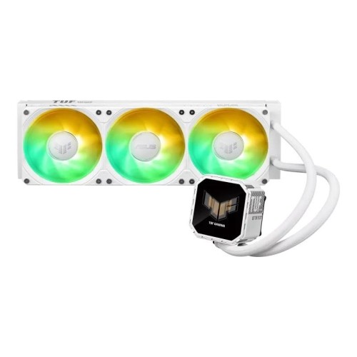ASUS TUF Gaming LC III 360 ARGB LCD White Edition Procesor Chłodnica cieczy all-in-one 12 cm Biały 1 szt.