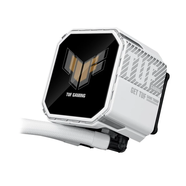 ASUS TUF Gaming LC III 360 ARGB LCD White Edition Procesor Chłodnica cieczy all-in-one 12 cm Biały 1 szt.