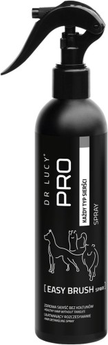 DR LUCY - PRO EASY BRUSH SPRAY 250 ML - SPRAY UŁATWIAJĄCY ROZCZESYWANIE SIERŚCI PSÓW I KOTÓW