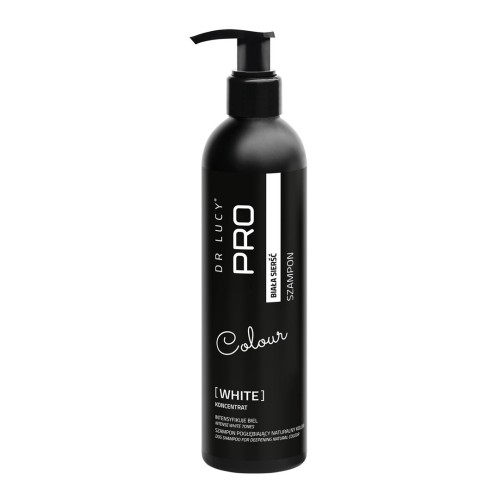 DR LUCY - PRO WHITE 250 ML - SZAMPON DLA PSÓW I KOTÓW O BIAŁEJ I JASNEJ SIERŚCI