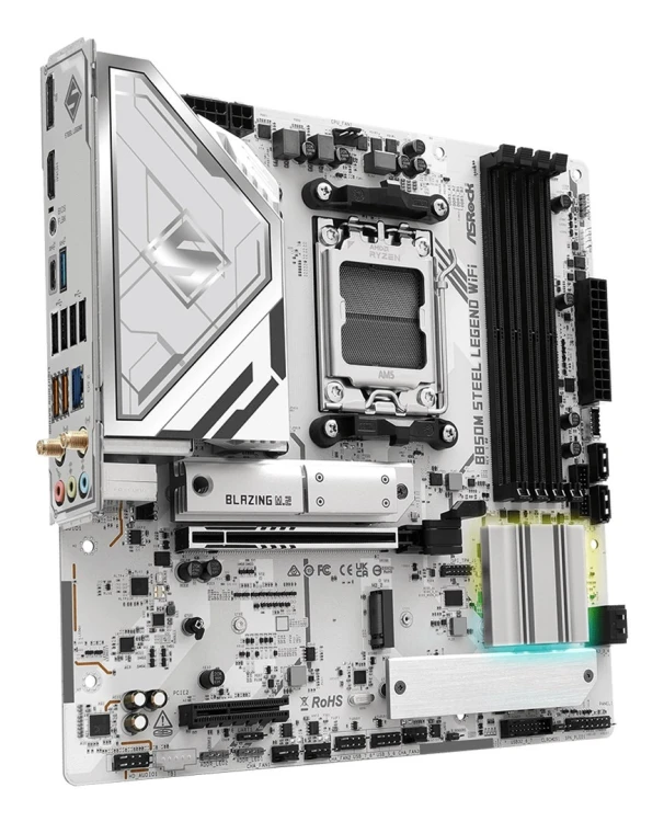 Asrock B850M Steel Legend WiFi AMD B850 Gniazdo AM5 micro ATX