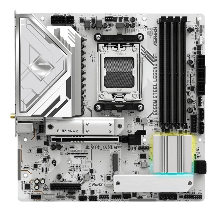 Asrock B850M Steel Legend WiFi AMD B850 Gniazdo AM5 micro ATX
