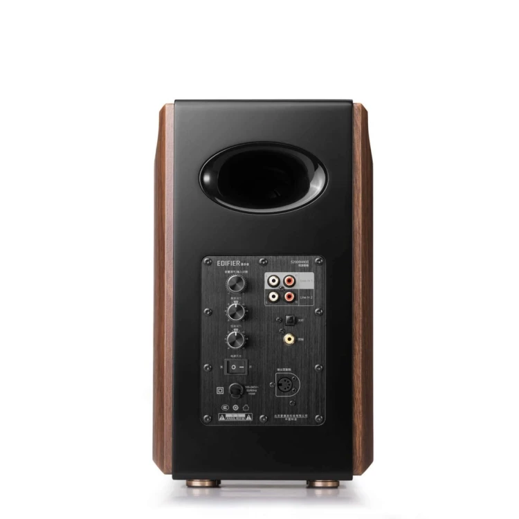 Edifier S2000 MKIII Głośniki podstawkowe Bluetooth (para) - czarny/brązowy
