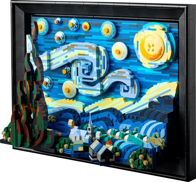 LEGO IDEAS 21333 GWIAŹDZISTA NOC - VINCENTA VAN GOGHA