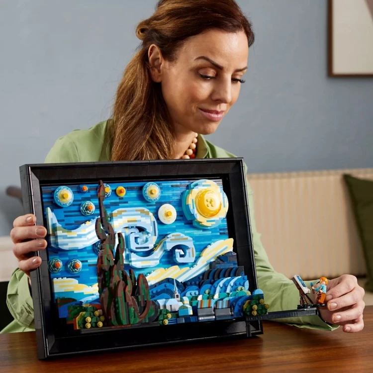 LEGO IDEAS 21333 GWIAŹDZISTA NOC - VINCENTA VAN GOGHA